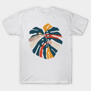 Monstera striped T-Shirt